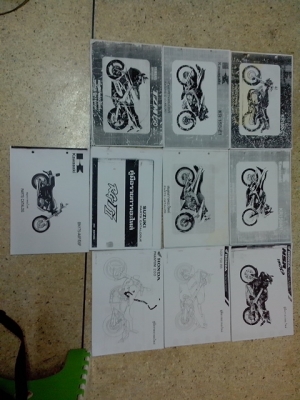 ขายสมุด อะไหล่ มอเตอร์ไซด์