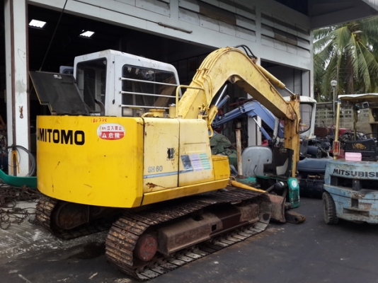 ขาย รถขุด SUMITOMO รุ่น SH60,SH60DX มือสองญี่ปุ่น