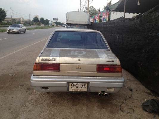 มิตซู แชม  ติดแก๊สแล้ว เครื่องดี แอร์เย็น รถพร้อมใช้