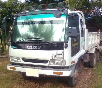 ISUZU DECA 210 เเรงม้า หกล้อดัมพ์ดิน รถพร้อมใช้งาน เอกสารพร้อมโอน