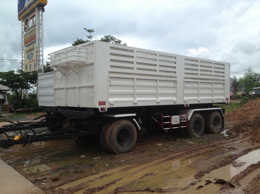 อีกคันครับ ขายลูกพ่วงต่อใหม่ไม่ได้ใช้ 3 เพลา ดั้ม ยาว 7.20 เมตร สูง 1.70 เมตรพร้อมเก็บงานพร้อมเล่ม ขึ้นใหม่ทั้งคันครับ