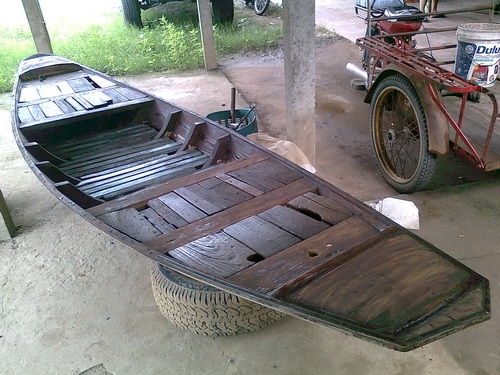 เรือป๊าปไม้สัก(เรือพาย) เรือป๊าปไม้สัก(เรือพาย)