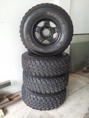 ขายล้อยาง 285 75 16 MUTSTAR พร้อมแม็กลายเบรดเล่