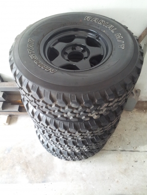 ขายล้อยาง 285 75 16 MUTSTAR พร้อมแม็กลายเบรดเล่