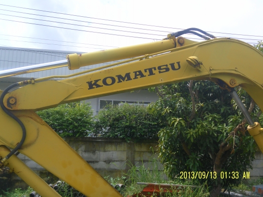 รถแม็คโครโคมัสสุPC60L-3เก่านอกพร้อมใช้มีเอกสารนำเข้าราคา520000สนใจโทร0816426706