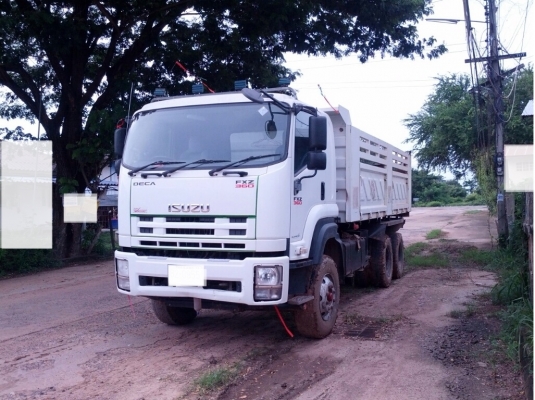 รถบรรทุก 10 ล้อดัมพ์ ยี่ห้อISUZU 360 แรงม้า