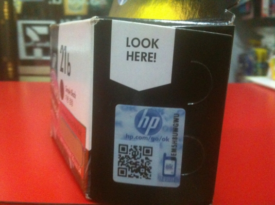 ขายตลับหมึก HP. 21b. Simple black