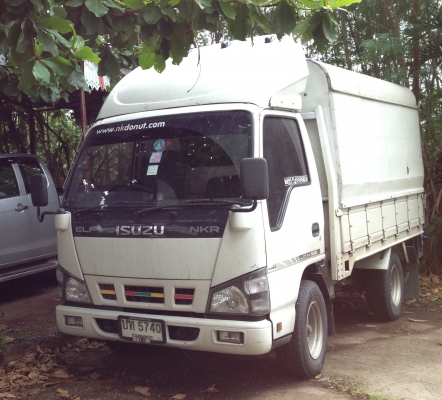 ขายด่วน รถบรรทุก 4 ล้อใหญ่ ISUZU รถห้างแท้ พร้อมตู้อย่างดี จดทะเบียนปี 2549 ขายเพียง 475,000