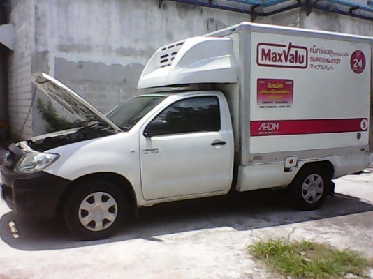 ขายรถห้องเย็นมือสอง สภาพ 80\%(ติดแก๊ส LPG)