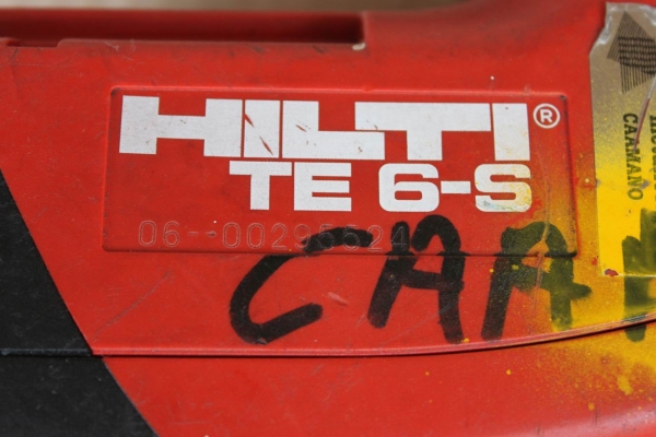 สว่านเทพ HILTI TE 6-S ของลิคเทนสไตน์ ลักแซมเบิร์ก สว่านเทพ HILTI TE 6-S ของลิคเทนสไตน์ ลักแซมเบิร์ก