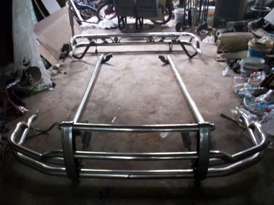 ขายกันชน แสตนเลสรอบคัน ใส่สภาพสวย4,500บาท TEL0890671028