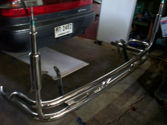 ขายกันชน แสตนเลสรอบคัน ใส่สภาพสวย4,500บาท TEL0890671028