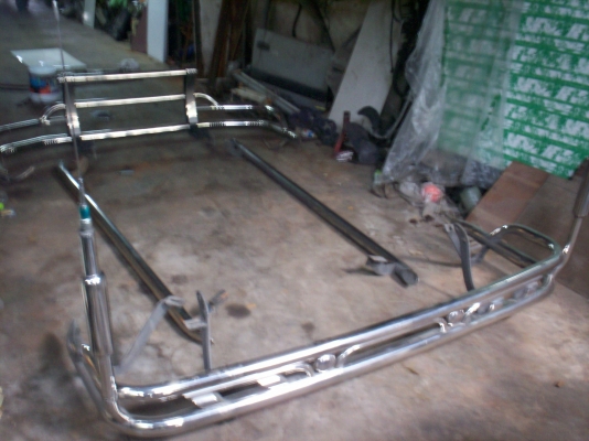 ขายกันชน แสตนเลสรอบคัน ใส่สภาพสวย4,500บาท TEL0890671028