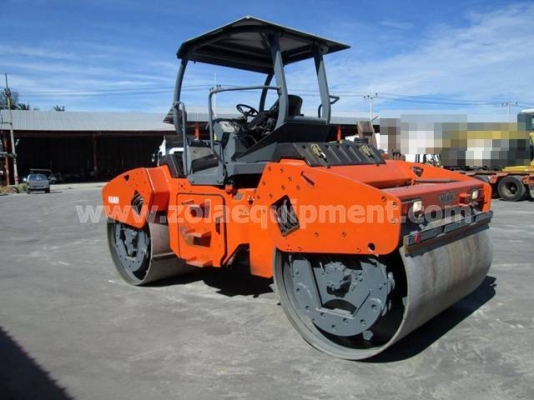 รถบด 2005 HAMM HD120V (สองล้อเหล็ก) เครื่องจักรมือสองนำเข้าจากต่างประเทศ พร้อมใช้งาน เอกสารพร้อมโอน ชัวโมงทำงาน 2,743 ชม