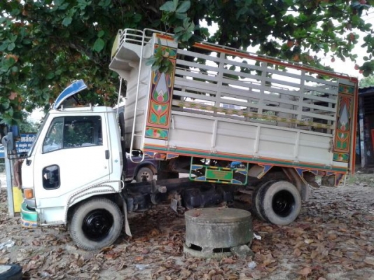 ขายหกล้อดั๊มพ์ Hino แชสซี KM777 หัวเรนเจอร์ เครื่อง 117 แรง ดั๊มพ์ 6 ตันยาว 4.30 เมตร ยาง 70\% ทะเบียนพร้อม