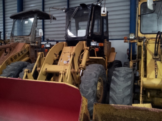 ถึงไทยแล้ว CAT 920 SN: 75J5019 มีเก๋ง นำเข้าจากญี่ปุ่น ถูกมาก