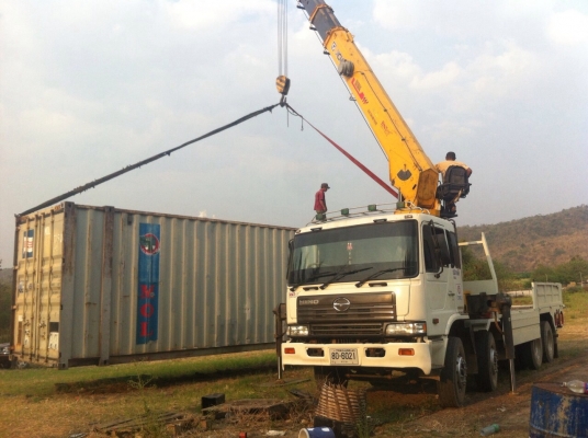 ขาย-ให้เช่ารถบรรทุก HINO,ISUZU 12 ล้อ 2 เพลา ติดเครน 16 ตัน