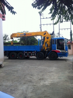 ขาย-ให้เช่ารถบรรทุก HINO,ISUZU 12 ล้อ 2 เพลา ติดเครน 16 ตัน