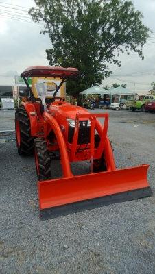 KUBOTA L4708 MAX พร้อมเครื่องเสียงติดตัวรถ แถมผานตราช้าง พร้อมใบมีดดันดินหน้า