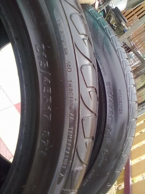 ขายยาง 215/45/17 1คุ่