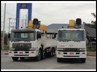 บริการรถเครนรับจ้าง รถบรรทุก 6 ล้อ 10 ล้อ 12 ล้อ เครน 5-50 ตัน ขนส่งสินค้าทุกประเภท  ราคาเป็นกันเอง 081-907-2924