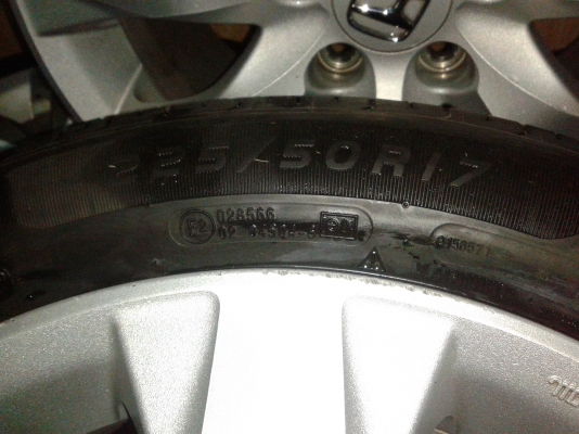ล้อแม็กพร้อมยาง225-50-17R HONDA ACCORD ล้อแม็กพร้อมยาง225-50-17R HONDA ACCORD