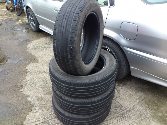 ยาง yokohama advan 205/60 R16 ปี 12 ขายถูก