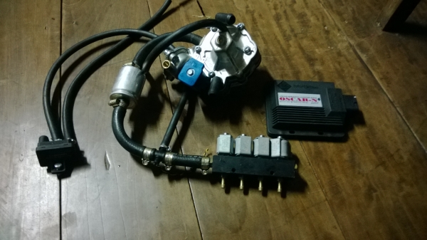 ขายชุดแก๊สหัวฉีด lpg europe gas oscar-n mini  9,000