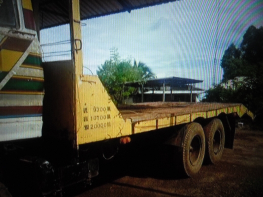 ขายรถเทเลอร์บรรทุกรถแบคโฮ ISUZU จัมโบ่ 2 เพลาเครื่อง 260 แรงช่วงล่างใหญ่เครื่องดีคัสซีสวยทะเบียนเต็มเป็นท้ายลาดแล้ว