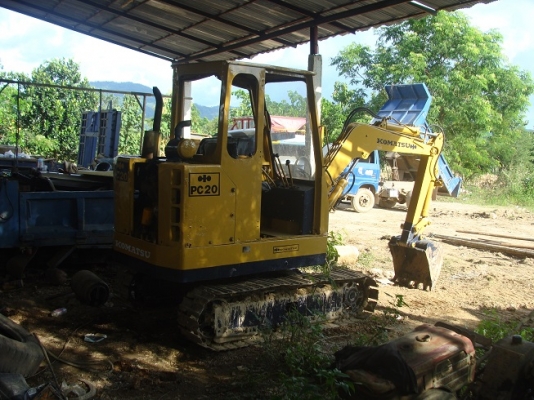 ขายแบคโฮ KOMATSU PC20 ขายแบคโฮ KOMATSU PC20