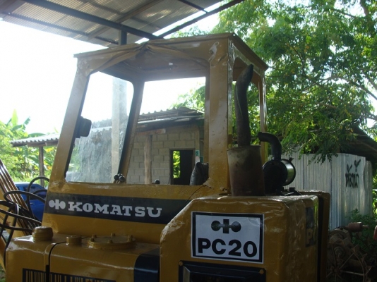 ขายแบคโฮ KOMATSU PC20 ขายแบคโฮ KOMATSU PC20