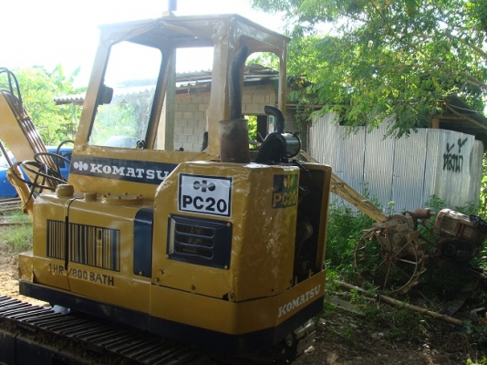 ขายแบคโฮ KOMATSU PC20 ขายแบคโฮ KOMATSU PC20