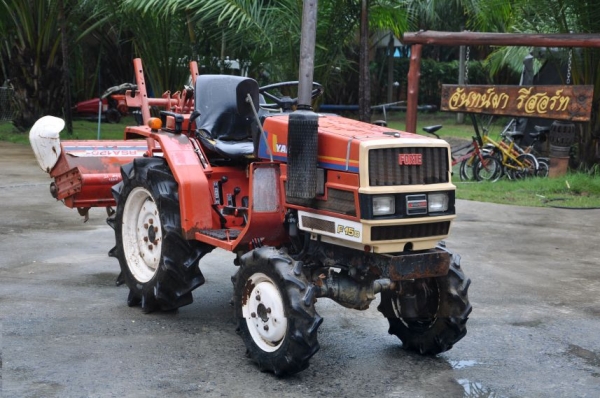 ขายรถไถYANMAR F15D ขับ4ล้อ พร้อมโรตารี่ สภาพสวยเดิมจากญี่ปุ่น 85,000 เท่านั้น!!