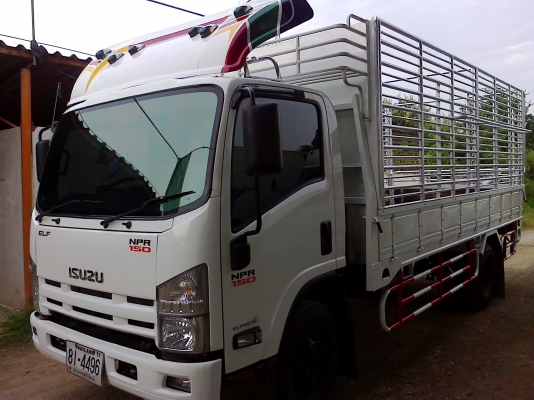 6 ล้อกลาง ISUZU  *Euro.3*  NPR 150 แรงม้า *คอมมอนเรว*  ยาว 5.00ม.  *  รถสวยเดิม+สวยจริง  * รถห้างแท้ *