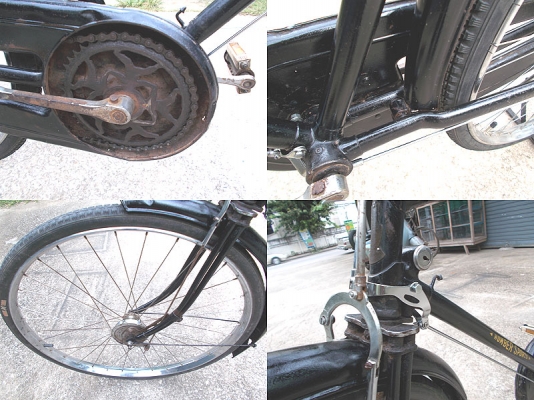 ขายจักรยานโบราณอังกฤษ ฮัมเบอร์ คิงจอร์ทเพลททองเหลือง 28 รุ่นชาย สภาพ เป้ อารักษ์ มีรูปครับ