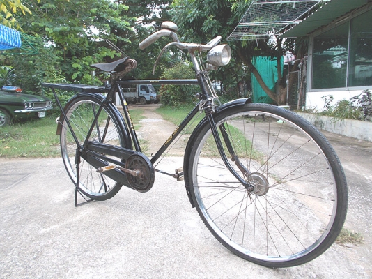 ขายจักรยานโบราณอังกฤษ ฮัมเบอร์ คิงจอร์ทเพลททองเหลือง 28 รุ่นชาย สภาพ เป้ อารักษ์ มีรูปครับ