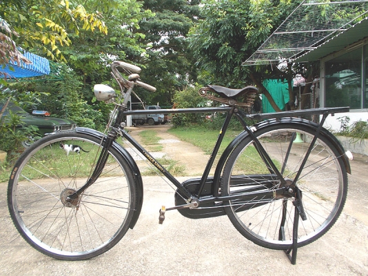 ขายจักรยานโบราณอังกฤษ ฮัมเบอร์ คิงจอร์ทเพลททองเหลือง 28 รุ่นชาย สภาพ เป้ อารักษ์ มีรูปครับ