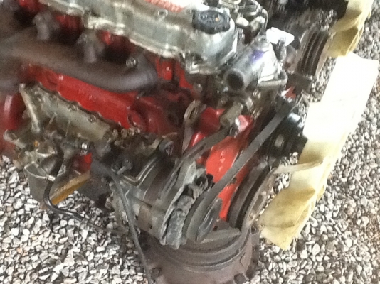 HINO WO4D 120HP พร้อมใบคลุมยกลงใส่เครื่องใหญ่กว่าฟิดจัดรับประกันชินงานครับ