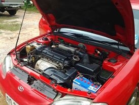 ขายรถ HYUNDAI ELANTRA 1.8 GLS ปี 1996 สีแดง เกียร์ธรรมดา