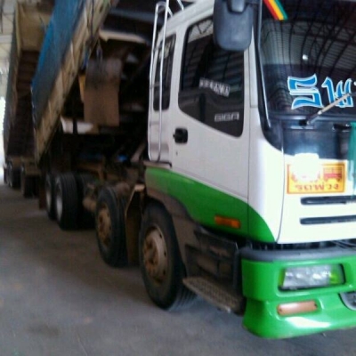 รถ ISUZU  12 ล้อ 340 แรง