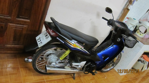 ขายเวฟ100sกุญแจใหญ่ปี52 เอกสารพร้อมชุดโอนภาษีพึ่งขาดครับ รถมือเดียวคนแก่ใช้...ใช้งานน้อยเครื่องเดิมๆๆไม่เคยแกะสภาพพร้อมใช้งานขายถุกๆไปเลยครับ18500บาท ราคายังไม่รวมค่าส่งส่งได้ทั่วไทยรถยุจังหวัดอำนาจเจริญครับสนใจสอบถามได้ครับ080-1696651