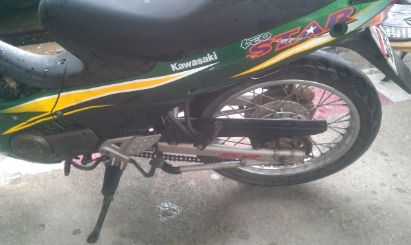 ขาย KAWASAKI LEO STRA 6 เกียร์ ทะเบียนพร้อมโอน