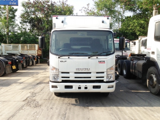 ขาย 6 ล้อตู้เย็นยี่ห้อ ISUZU รุ่น NPR เครื่องยนต์ 150 แรงม้า