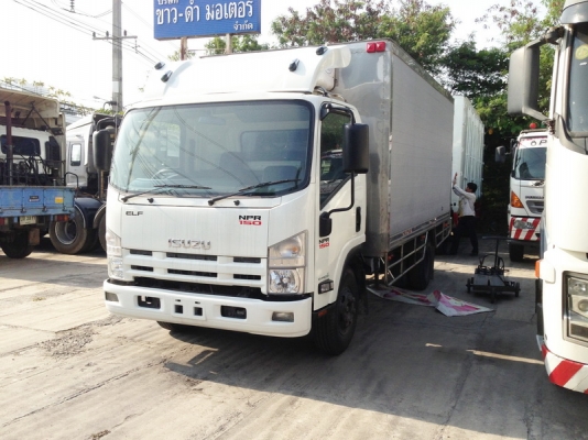 ขาย 6 ล้อตู้เย็นยี่ห้อ ISUZU รุ่น NPR เครื่องยนต์ 150 แรงม้า