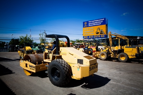 รถบดสั่นสะเทือน 10 ตัน Sakai SV505D สภาพใหม่กิ๊บ เพียง 300 ชม. รถเก่านำเข้าจากอเมริกา เพิ่งเหยียบถึง