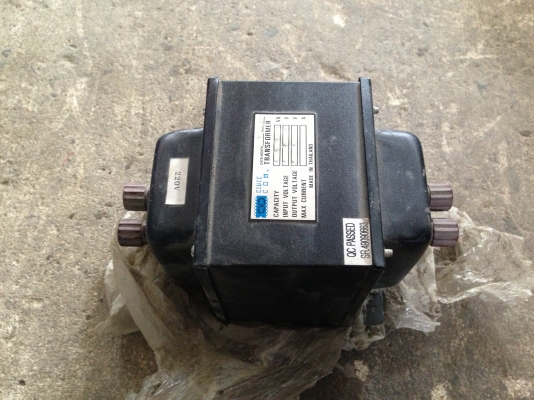 ขายหม้อแปลงไฟฟ้า 220 V ออก 24 V สภาพของใหม่เก่าเก็บ พร้อมใช้งาน