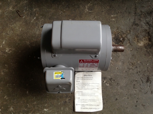 ขายมอเตอร์ mitsubishi 1.5 HP. 1450 RPM. 220 V ไฟบ้าน สภาพไม่เคยใช้งาน เป็นของใหม่นอนกล่องครับ