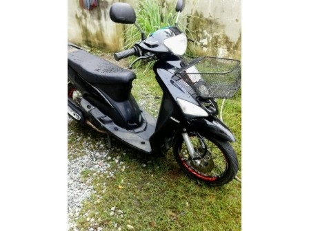 Yamaha Mio 115 cc สีดำเครื่องดีเอกสารครบภาษีปี57