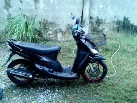 Yamaha Mio 115 cc สีดำเครื่องดีเอกสารครบภาษีปี57