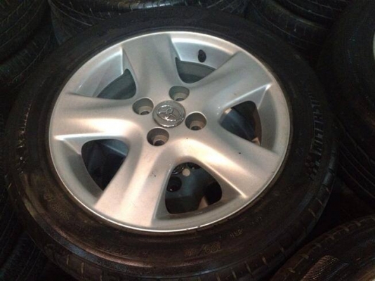 ขายล้อแม็กเดิม NEW VIOS 5 ก้าน+ยาง ราคา 4,900 บาทราคาถูก